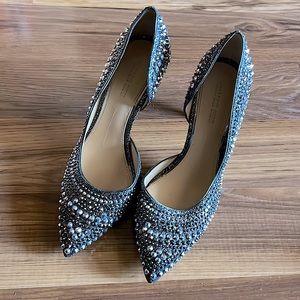 Gianni Bini jeweled stiletto pumps. Size 8